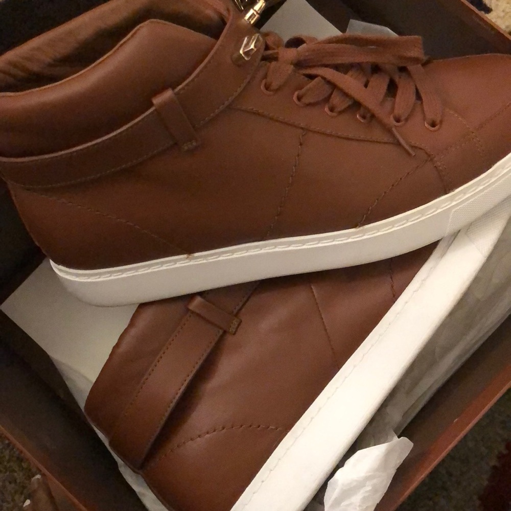 Brown coach coach shoes